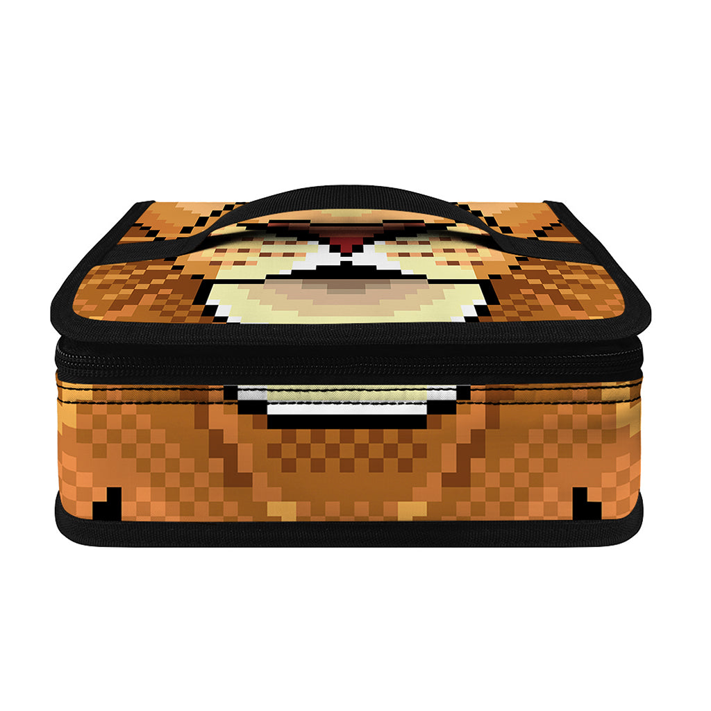 Leo Pixel Print Small Lunch Bag