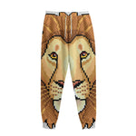 Leo Pixel Print Sweatpants