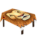 Leo Pixel Print Tablecloth