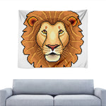 Leo Pixel Print Tapestry