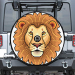 Leo Pixel Print Tire Cover With Camera Hole