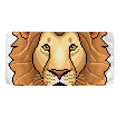 Leo Pixel Print Towel