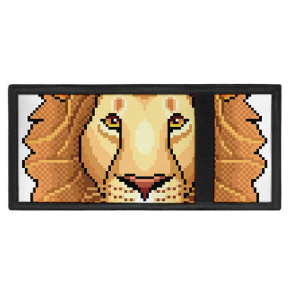 Leo Pixel Print Trifold Wallet