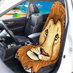 Leo Pixel Print Waterproof Car Seat Cover