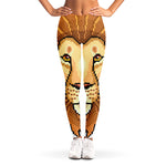 Leo Pixel Print Women's Leggings