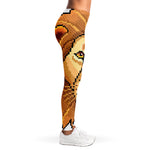 Leo Pixel Print Women's Leggings