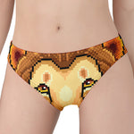 Leo Pixel Print Women's Panties