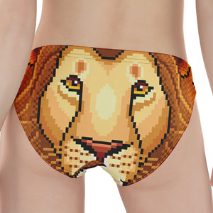 Leo Pixel Print Women's Panties