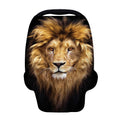 Leo Portrait Print Baby Seat Cover
