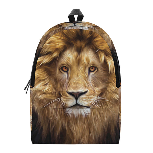 Leo Portrait Print Backpack