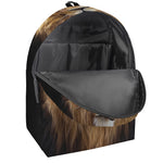 Leo Portrait Print Backpack