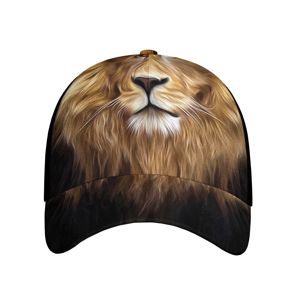 Leo Portrait Print Baseball Cap