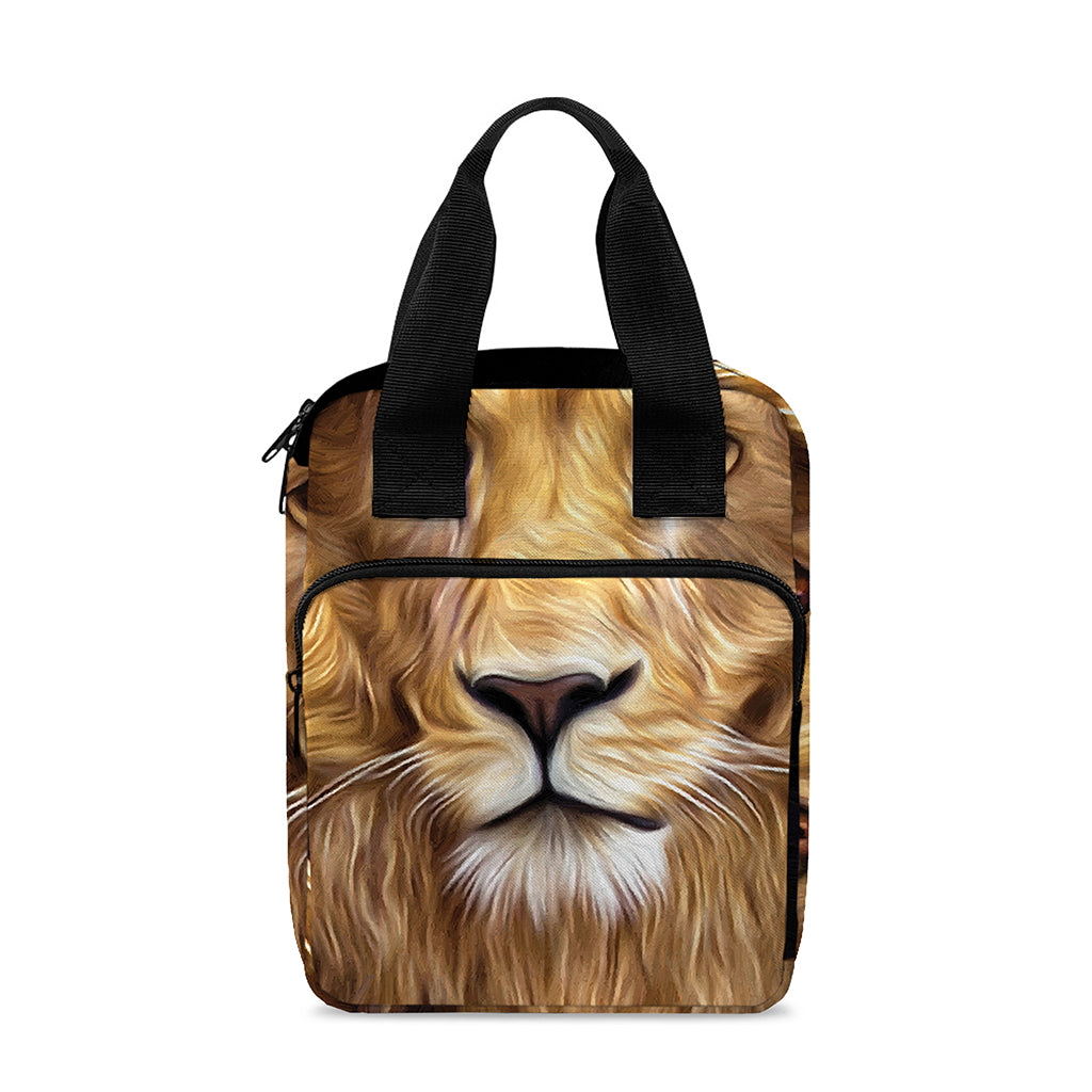 Leo Portrait Print Bible Tote Bag