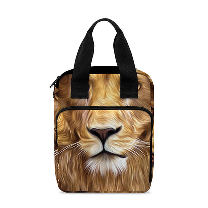 Leo Portrait Print Bible Tote Bag