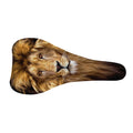 Leo Portrait Print Bicycle Seat Cover