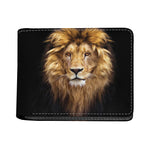 Leo Portrait Print Bifold Wallet