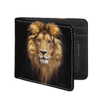 Leo Portrait Print Bifold Wallet