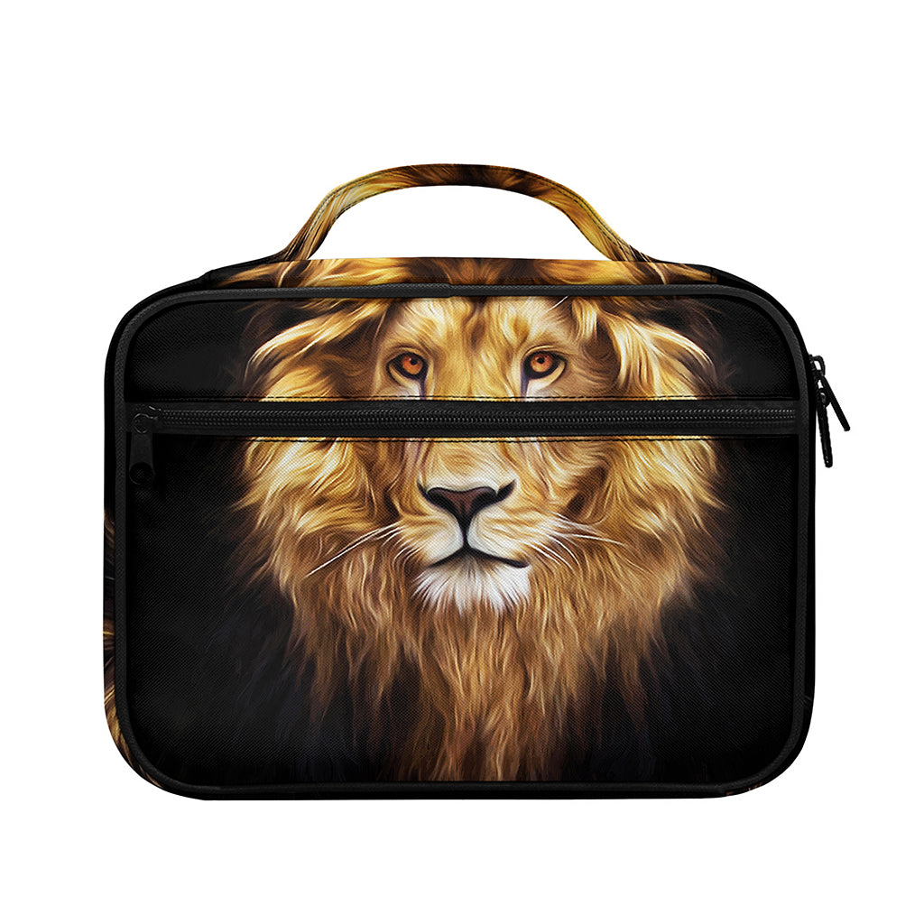Leo Portrait Print Briefcase Bible Bag
