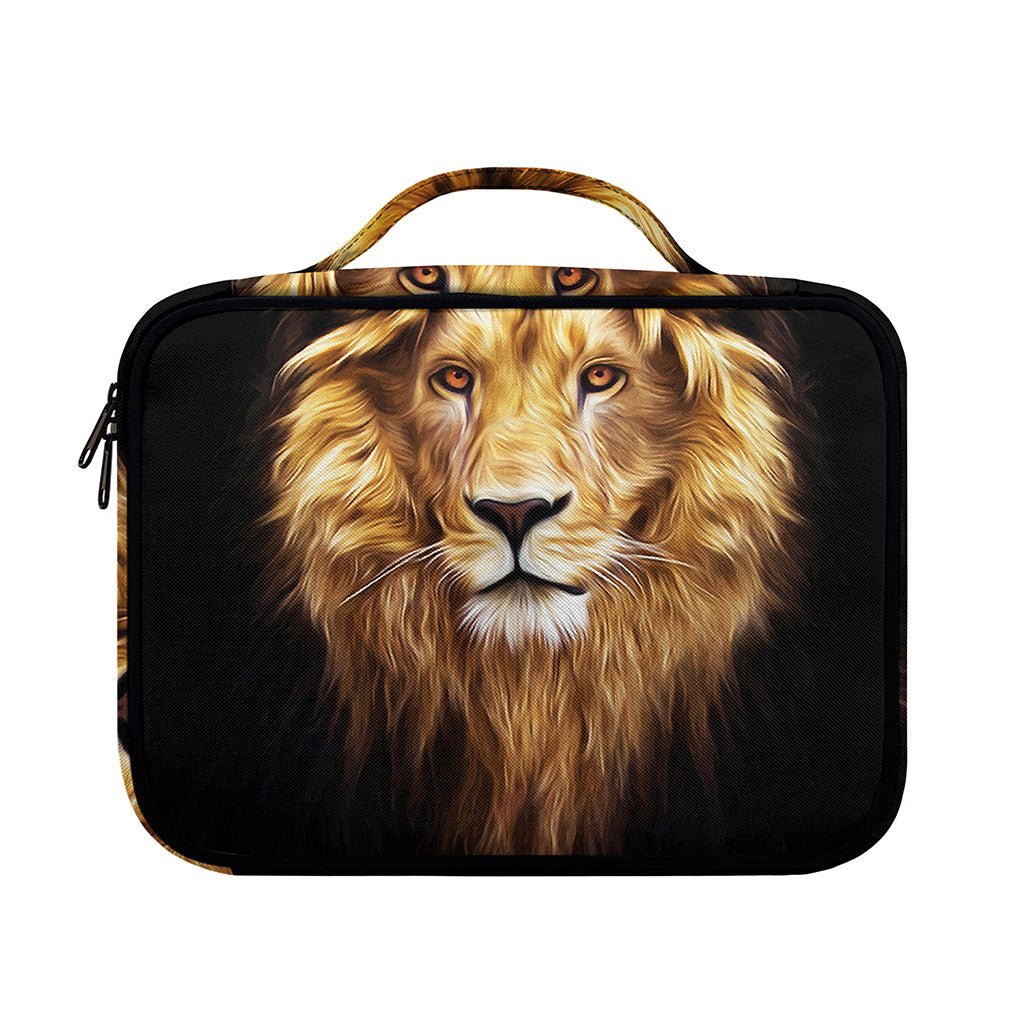 Leo Portrait Print Briefcase Bible Bag
