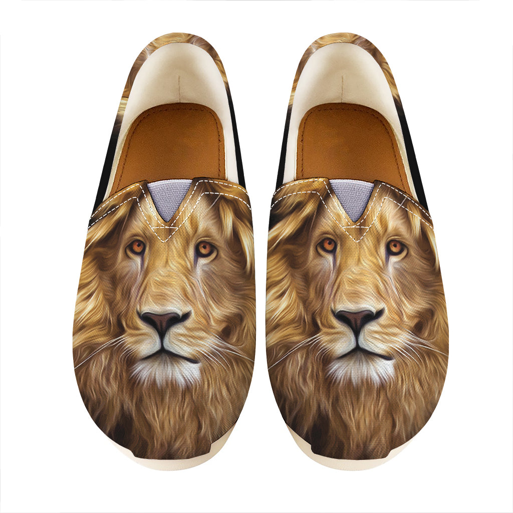 Leo Portrait Print Casual Shoes