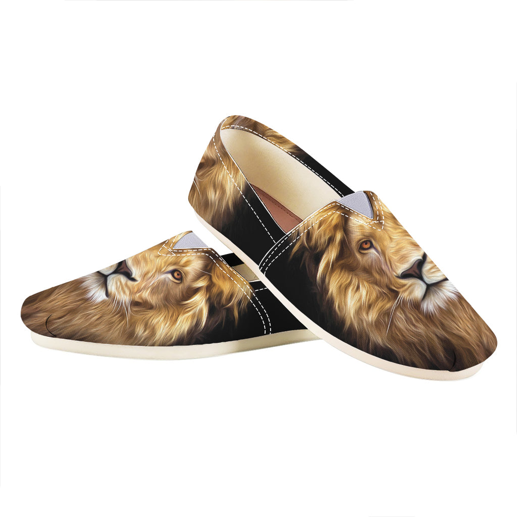 Leo Portrait Print Casual Shoes