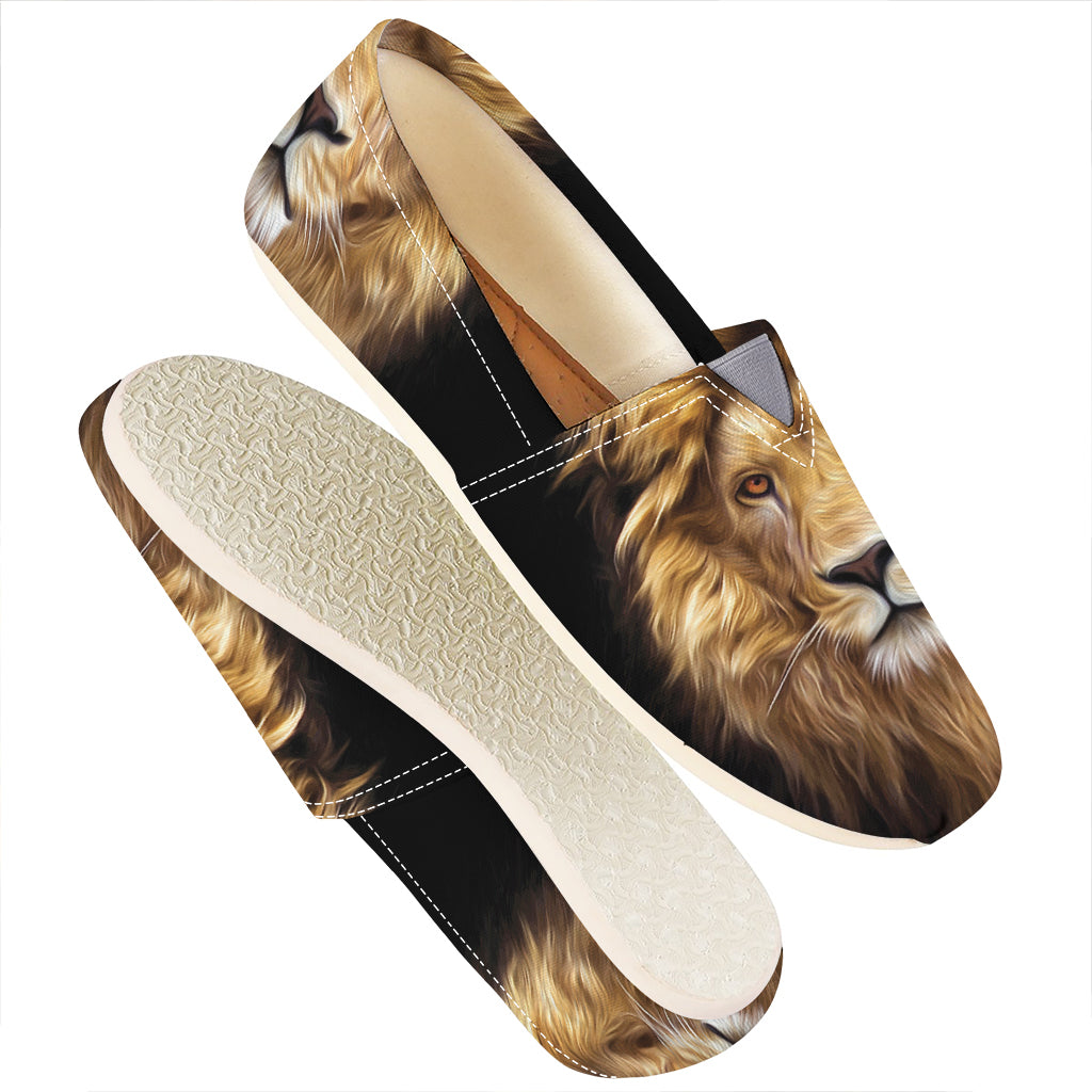 Leo Portrait Print Casual Shoes