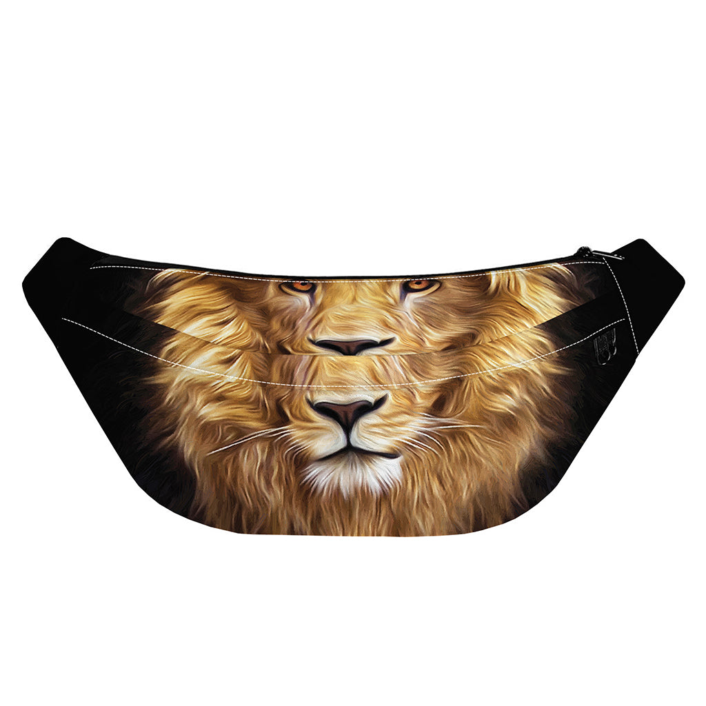 Leo Portrait Print Fanny Pack