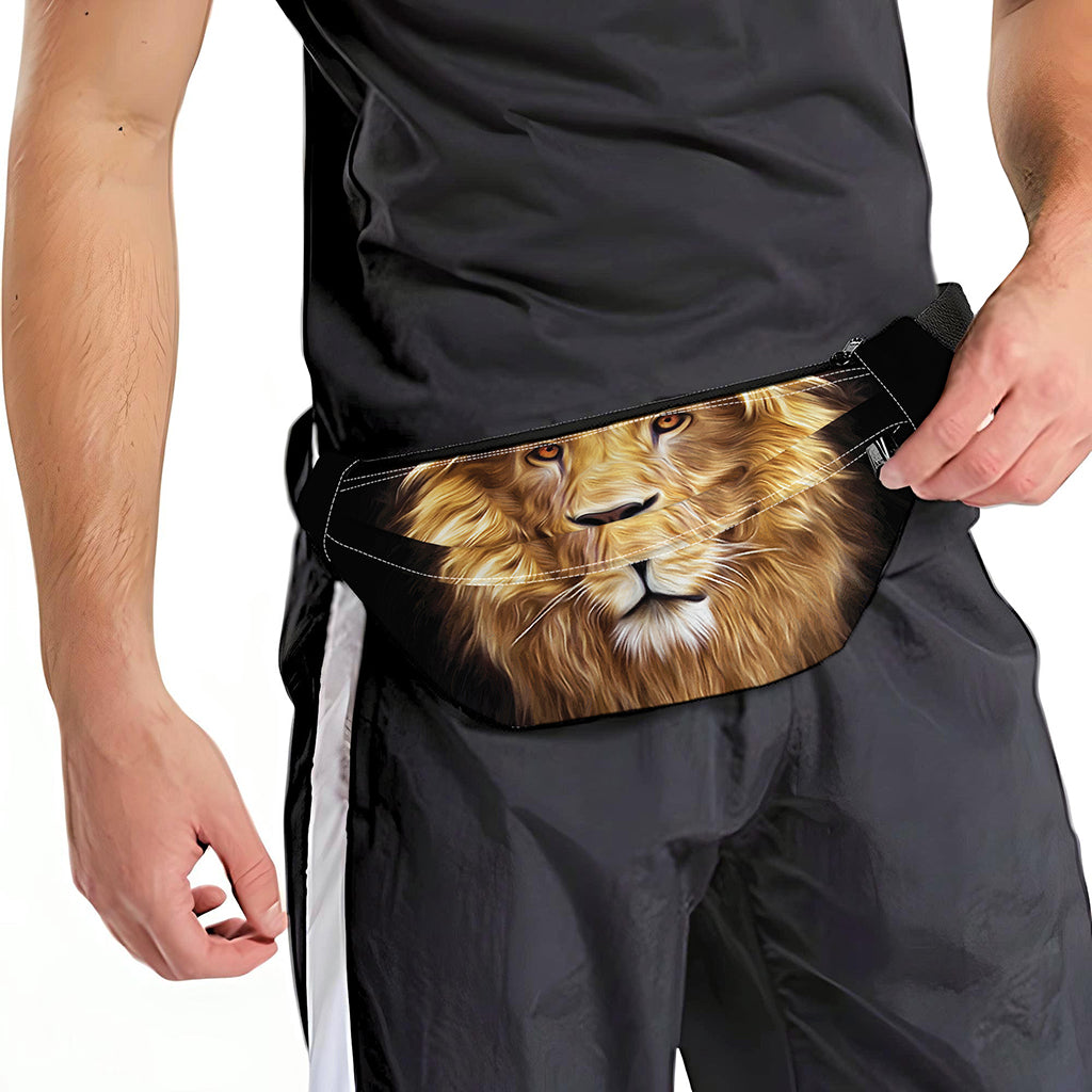 Leo Portrait Print Fanny Pack