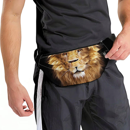 Leo Portrait Print Fanny Pack