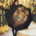 Leo Portrait Print Foldable Umbrella
