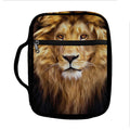 Leo Portrait Print Front Pocket Bible Bag