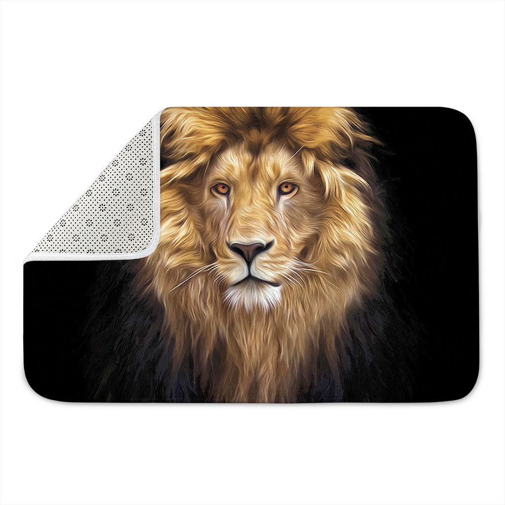 Leo Portrait Print Indoor Door Mat