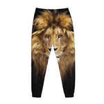 Leo Portrait Print Jogger Pants