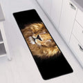 Leo Portrait Print Long Kitchen Mat