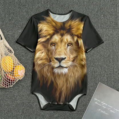 Leo Portrait Print Men's Bodysuit