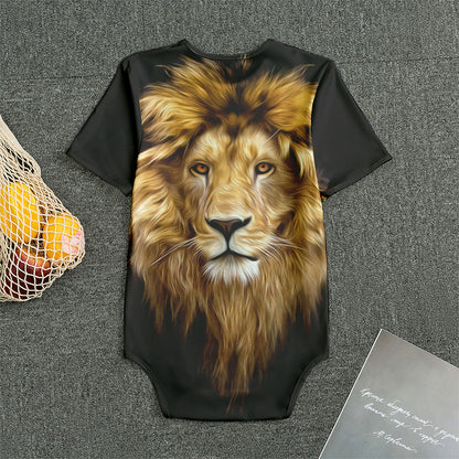Leo Portrait Print Men's Bodysuit
