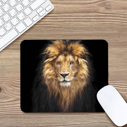 Leo Portrait Print Mouse Pad