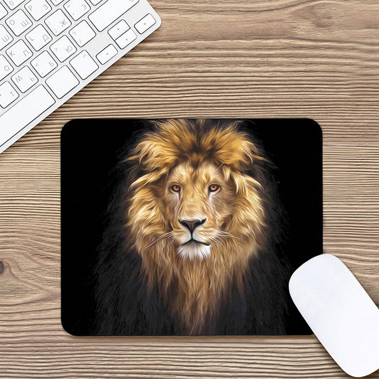 Leo Portrait Print Mouse Pad