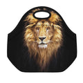 Leo Portrait Print Neoprene Lunch Bag