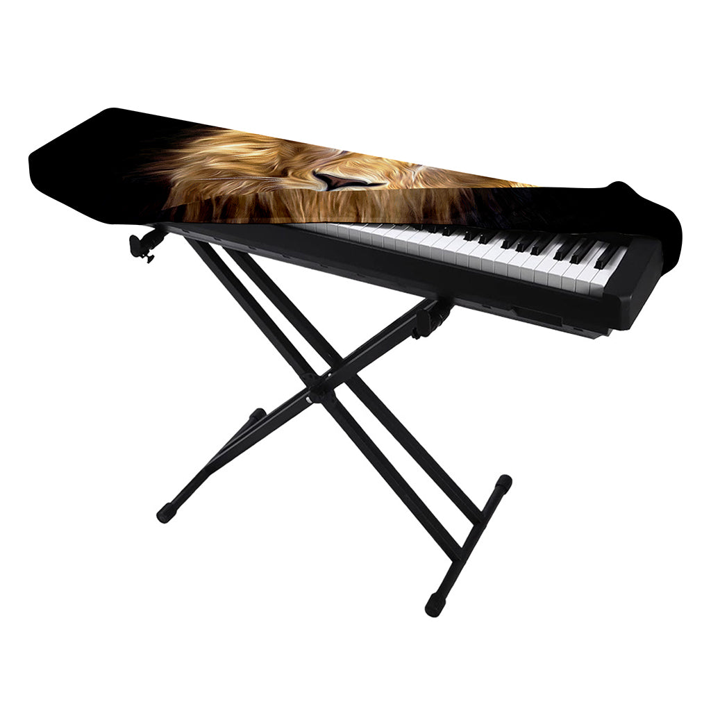 Leo Portrait Print Piano Keyboard Cover