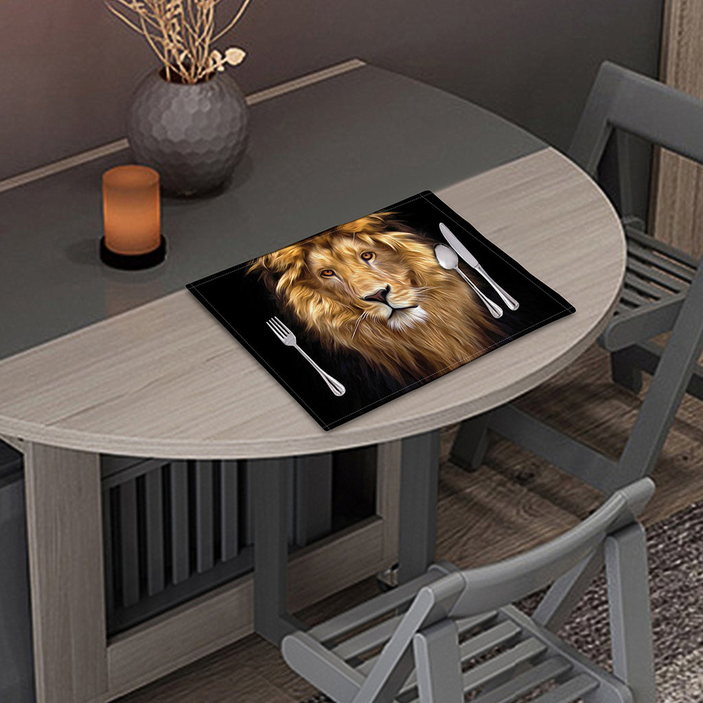 Leo Portrait Print Placemat