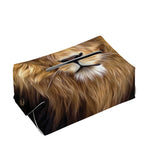 Leo Portrait Print Rectangle Tissue Box Cover