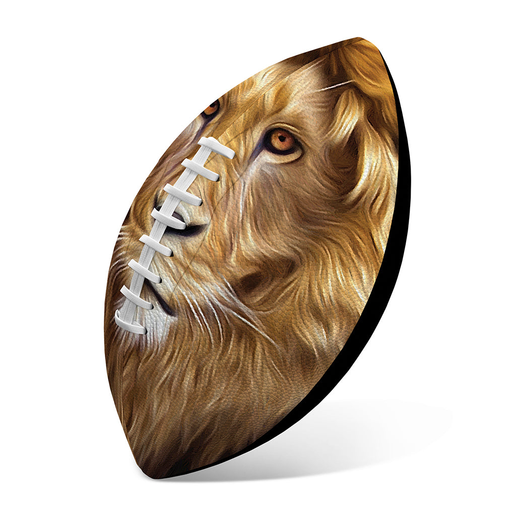 Leo Portrait Print Rugby Ball