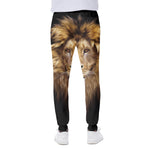 Leo Portrait Print Scuba Joggers