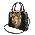 Leo Portrait Print Shoulder Handbag