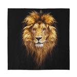 Leo Portrait Print Silk Bandana