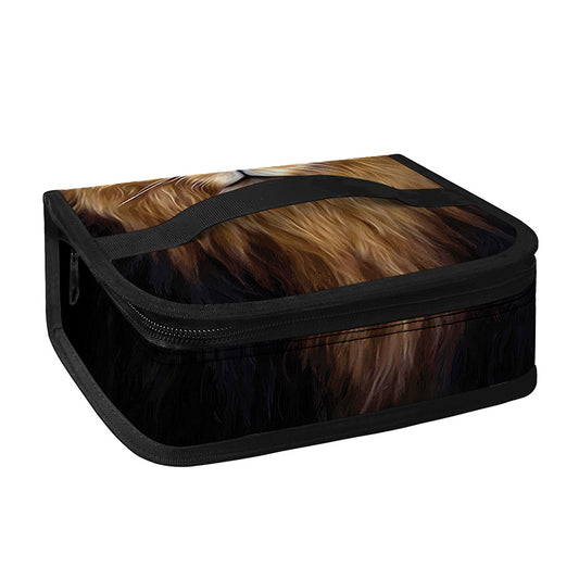 Leo Portrait Print Small Lunch Bag