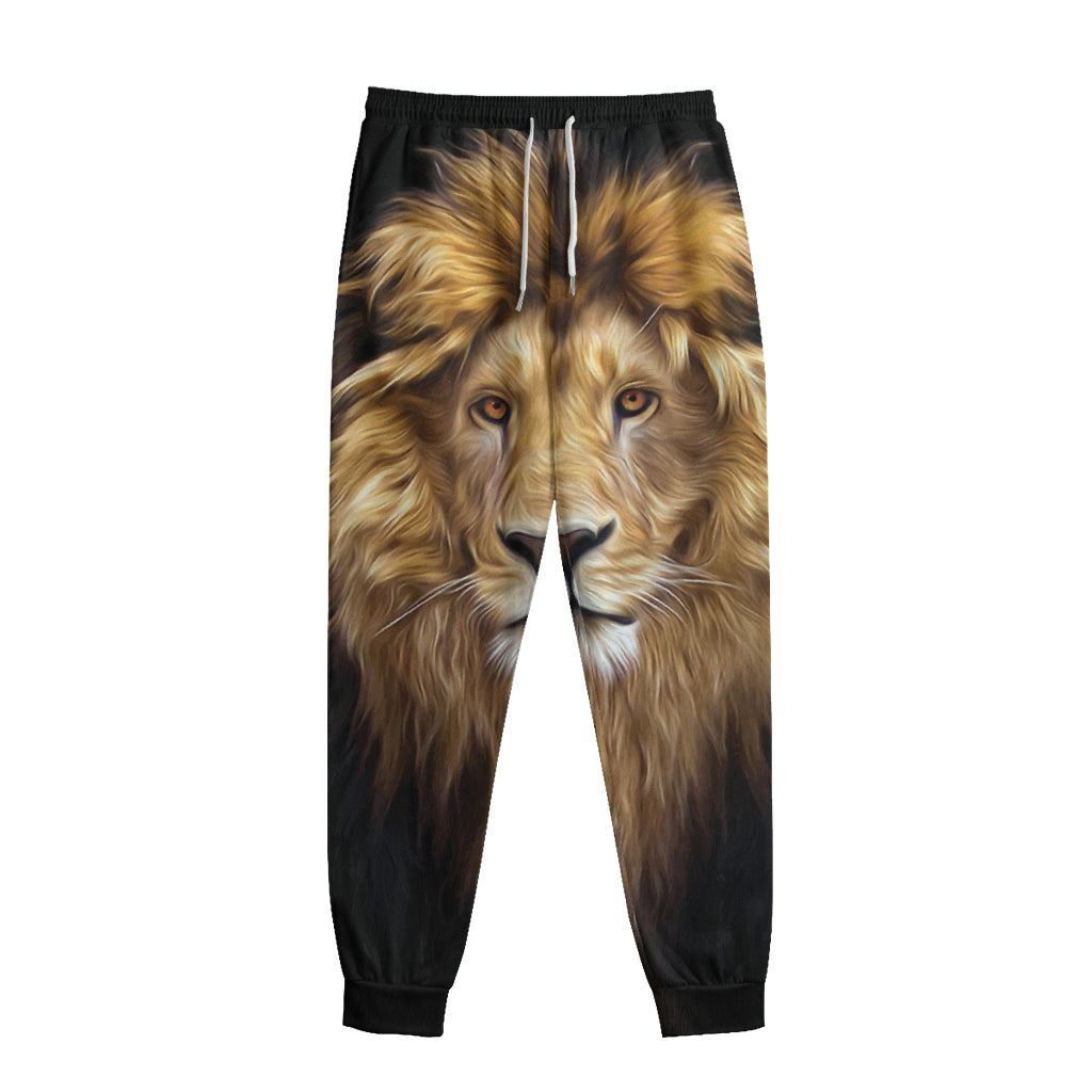 Leo Portrait Print Sweatpants