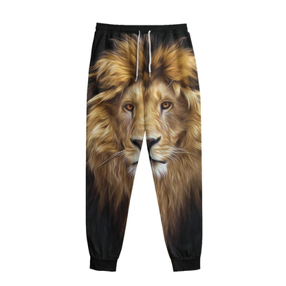 Leo Portrait Print Sweatpants