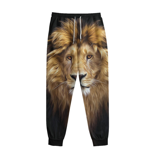 Leo Portrait Print Sweatpants